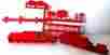 000120 Tyco Vintage Miniature Plastic Fire Engine Kit