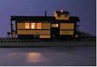 100-ycb-01 Miniatronics Yeloglo Caboose Car 651261970412
