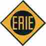 7102080 10021 Microscale Die-cut Erie Metal Sign 710208100210