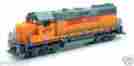 Gp40 10633 New Ray Union Pacific Emd Diesel Locomotive With Lights And Sounds 1 32 Sca 093577010633