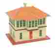 11-90117 Lionel Corp Mth Tinplate No 437 Switch Tower Cream Orange Mib