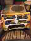 11543 Cat 2015 Caterpillar Iron Diesel Train Set 15 Pieces 7 Feet Of Track