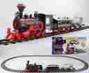 31758934 13-piece Northlight Battery Operated Lighted Animated Christmas Express Train Set Sound 093422720656