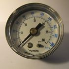 142-0373 Power Pressure Gauges Live Steam Psig Gauge Npt Back Tap