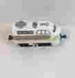 1511q01 Unbranded Chuggington Train Car Engine White Railroad 4 Vehicle Wheels