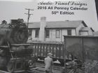 2016 Audio Visual Designs Pennsylvania Rr Calendar 50th Edition Free Shipping 793573200396