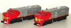 220p-t Lionel Postwar Santa Fe Alco Aa Diesel Engines Very Good