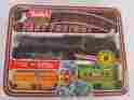 2233 Buddy L Vintage 1976 Wind Up Engine Fast Freight Train Set Rare Original Box