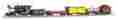 0228995 25020 Bachmann On30 Spectrum Rocky Mountain Express Train Set 022899250205
