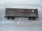 80044010 30 Western Micro-trains Denver Grande Rio Nn3 Box Car Weathered