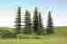 0228992 32104 Bachmann Scenescape 3 4 Spruce Trees 9 Pk 022899321042