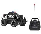35814 World Tech Toys Remote Control Police Truck Black 813023028148