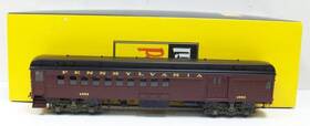 Pb54 3rd Rail 4552 Brass Pennsylvania Railroad Prr Commuter Combine Car Ex/box