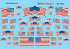 50-star 4202 Microscale American Flags Decals Ho Scale Model Railroad 0710208842028