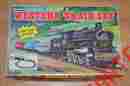 48-21597 Montgomery Ward Battery Operated Figure 8 Western Train Set
