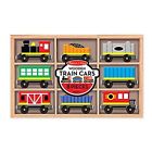 5186 Melissa Doug Wooden Train Cars