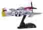 5342-5 Model Power P-51 Mustang Starduster 1 100 Scale Diecast With Stand