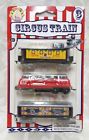 639277393326 Circus Train Diecast Plastic Metal Model Set Lion