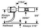 On3-coupler 803 Kadee With Draft Gear Box Black 765484008033