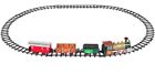81955 Railway Train Set Kids Railroad Battery Operated Fun 605283681955