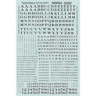 7102085 90002 Microscale Industries Decals Letters Numbers 710208900025