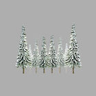 7345601 92007 Jtt Scenery Products Miniature Tree Snow Spruce 4 To 6 Scenic Ho-scale 24 Pk 734560920071