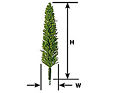 7640505 94026 Plastruct Tree Poplar 3 764050940265