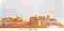 949-711 Walthers Instant Horizons Freight Yards Scene