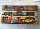 9668e Western Express Goldlok Spirit Of Steam Toy Train Playset Battery Operated Sealed In Box
