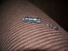 98231 Keychain Pat Pewter Vintage Engine