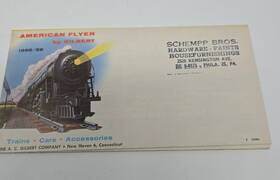 D2086 A C Gilbert 1958-1959 / American Flyer Brochure -good #