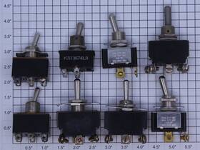 115859 Acme Various Toggle Switch Assortment Bag Of 8