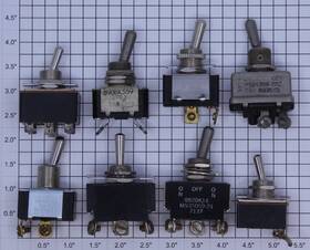 121358 Acme Various Toggle Switch Assortment Bag Of 8