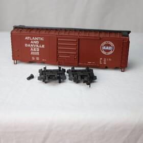 42419 Ahm Ho Scale Atlantic And Danville 40ft Single Door Box Car 2005 Repair