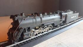 5314 Ahm/rivarossi Ho Scale #5314 2-8-2 Heavy Mikado With Tender Nichel Plate Rd- Nyc-stl