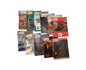 Dw23368 Ahm/rivarossi Fmra Bulletin Lot Of Bookets And Magazines 1988 Railroads Train Books