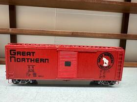 Gn50765 All Nation O Scale 2 Rail 40 Great Northern Boxcar #50765 Used