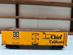 Sfrd31254 All Nation O Scale 2 Rail Santa Fe The Super Chief To California Sfrd 31254 Used