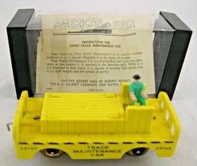 23743 American Flyer By Gilbert S-gauge #23743 Maintenance Car Ob Instructions Good