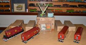 4033 American Flyer 4019 Wide Gauge No All Set Standard Box Lithograph