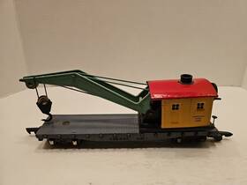 42597 American Flyer 635 C And N.w.r.y Die-cast Crane Car