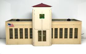 793-794 American Flyer S Gauge #793 Illuminated Union Station Restoration Or Parts