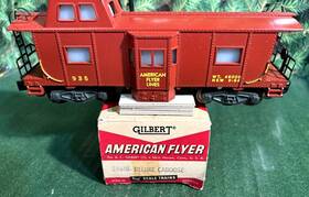 935...correct American Flyer #935...correct 24618 935 Bay Window Caboose Lighted Clean C7/ Ob
