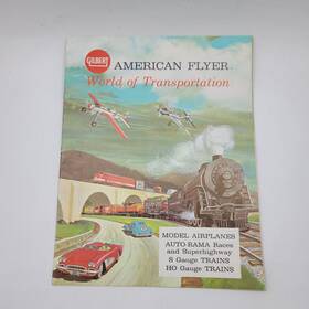 D2310 American Flyer/ac Gilbert 1962 World Of Transportation Catalog #d2310