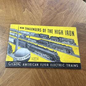 Af-1939cat American Flyer Original 1939 As Shown Worlds Fair Consumer Catalog