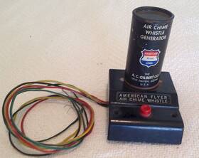 Af-708 American Flyer 18717 S Gauge Model Trains 708 Air Chime Whistle Unit Complete