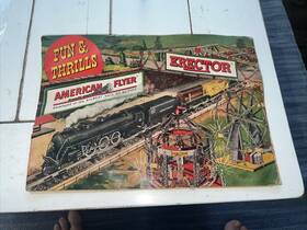 D1536 American Flyer Original 1949 Fun And Thrills Train Catalog