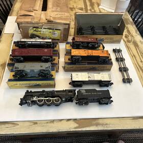 K5329 American Flyer Freight Set With Original Box
