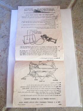 M3210 American Flyer #m3210 Instructions For 5300t Miners Work Train