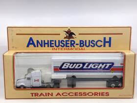 860026 Anheuser-busch O Bud Light Tractor And Trailer Ex/box